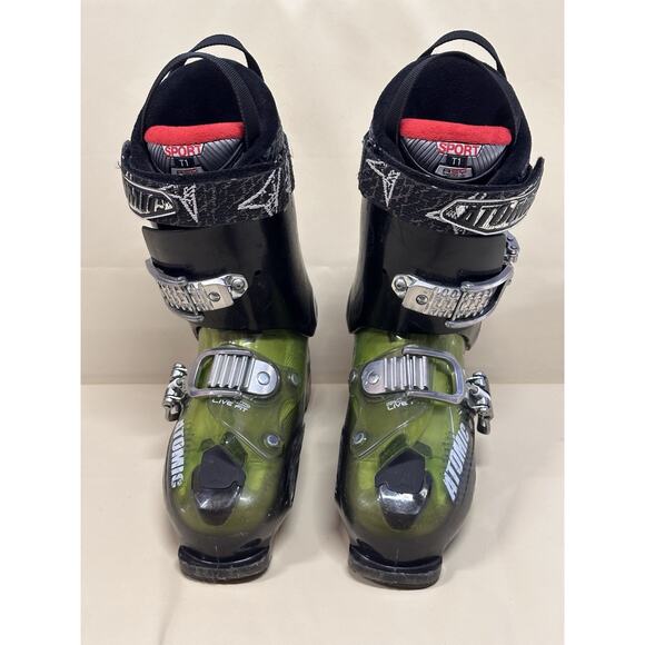 Atomic Live Fit 80 Size 25-25.5 299MM Ski Boots Neon Green Red Black Men’s 7-7.5 main image 8